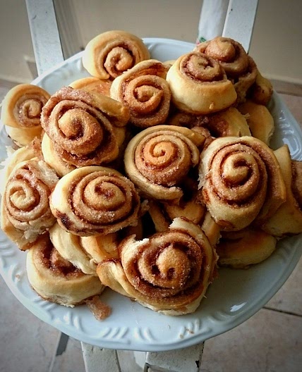 Cinnamon rolls (pãezinhos de canela)