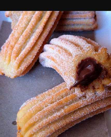 Churros de chocolate (na air fryer)