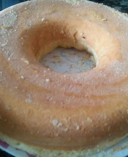 Bolo saudável de tapioca cremoso