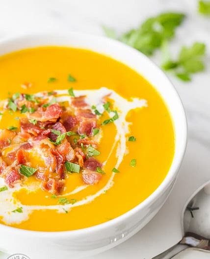 Creamy Sweet Potato Soup Recipe