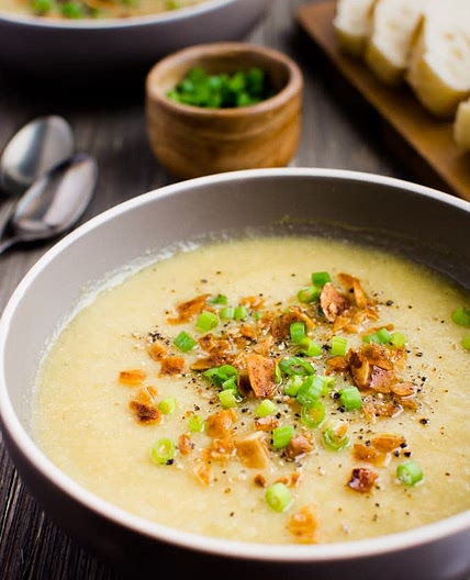 Southern Potato Leek Soup, Instant Pot