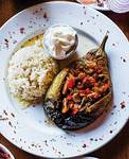 Turkish Stuffed Eggplants