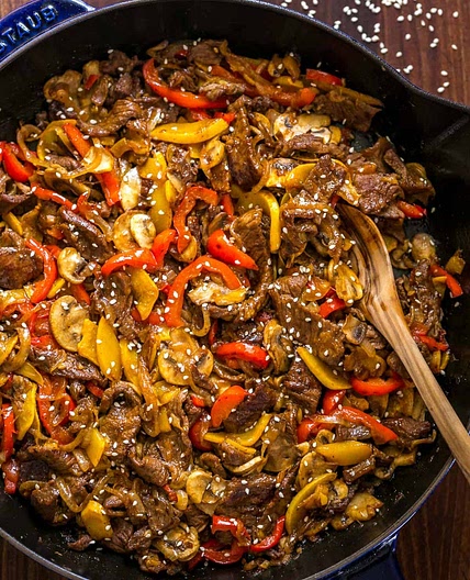 Beef Stir-Fry Recipe with 3 Ingredient Sauce