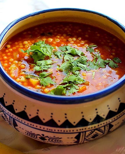 The Hirshon Algerian Berkoukes Soup – بركوكس