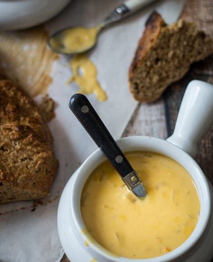 30 Minute German Beer Cheese Soup