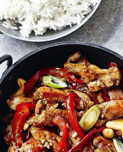 School of Wok's Stir-fried Sichuan Chicken