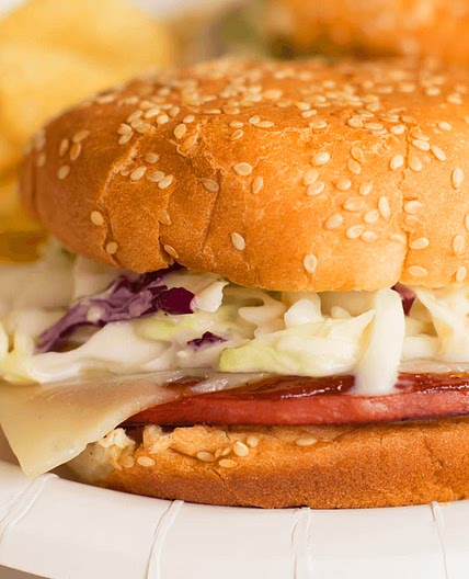Barbecue Bologna Sandwich 