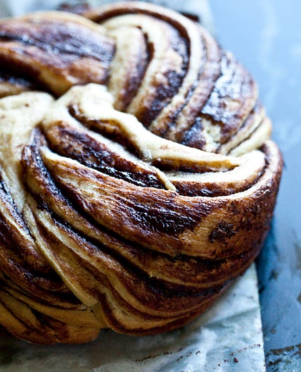 Crock-Pot Nutella Swirl Bread - Artisan Bread in Five Minutes a Day