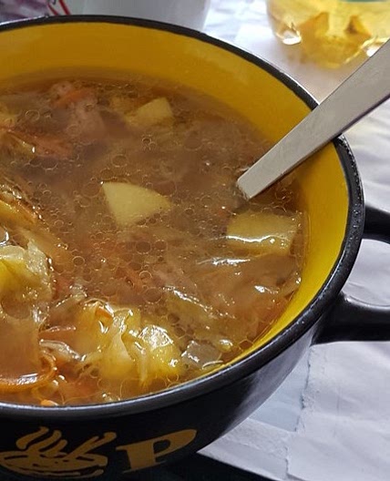 German Ground Beef Cabbage Soup • Best German Recipes