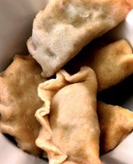 Pierogi and Cabbage
