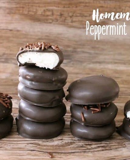 HOMEMADE PEPPERMINT PATTIES