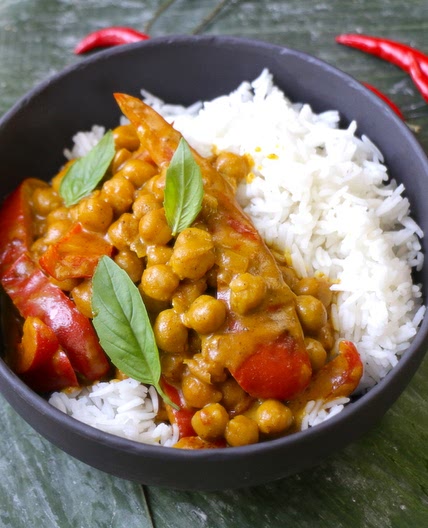 Chickpea Curry - The Buddhist Chef