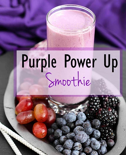 Purple Power Up Smoothie