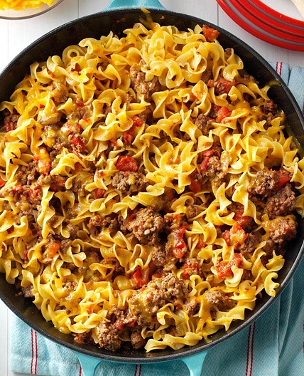 Noodles and Ground Beef