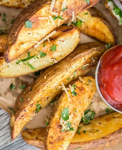 Oven Baked Potato Wedges