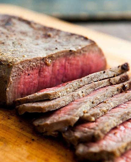 Pan-Fried London Broil Steak