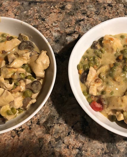 Easy Skillet Chicken a la King