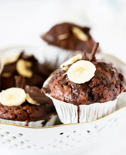 muffins choco-banane