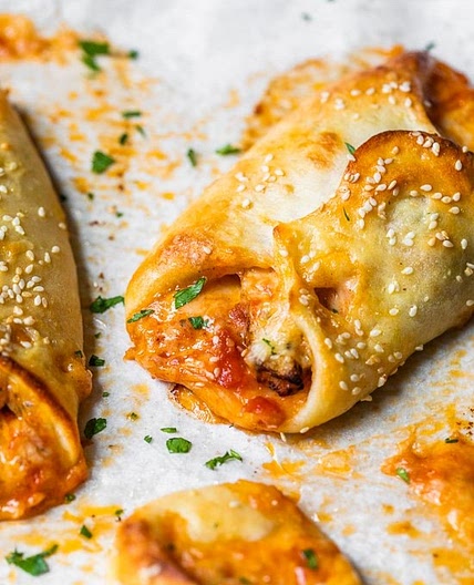 Chicken Parmesan Rolls