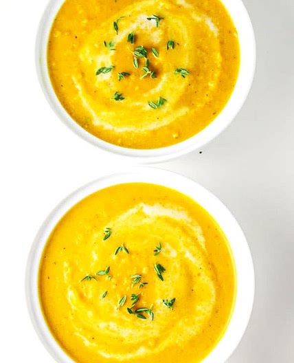 Coconut Curry Butternut Squash Soup