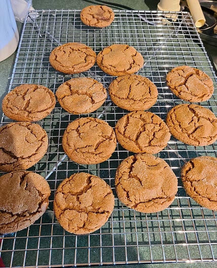 Grandma Nancy's Ginger Cookies