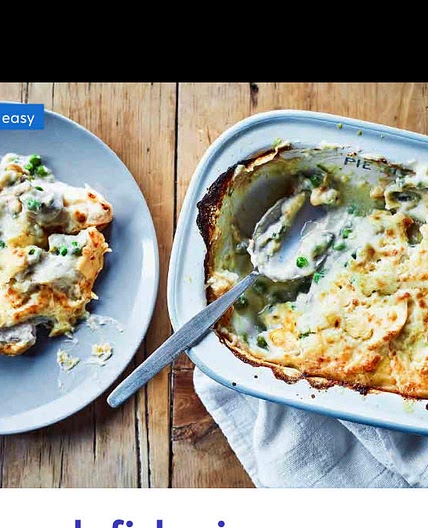 Low-carb fish pie 