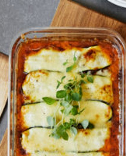 Keto zucchini lasagna