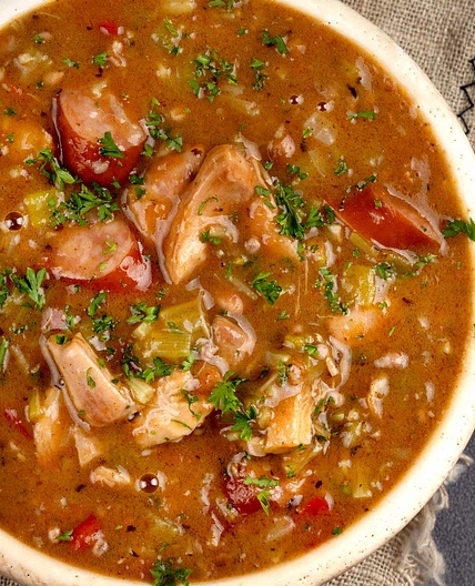 Chicken and Sausage Gumbo
