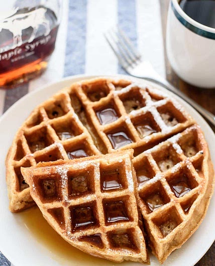 Blender Whole Wheat Waffles