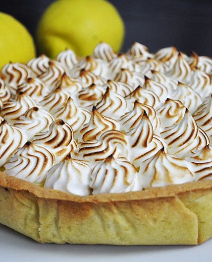 Tarte au citron meringuée