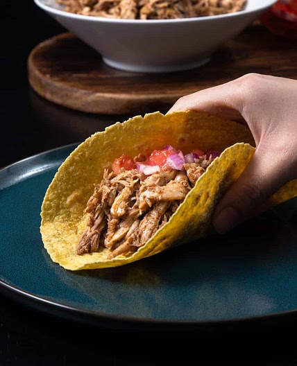 Instant Pot Chicken Tacos