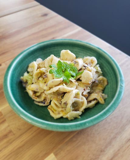 Pasta with Roasted Cauliflower and Blue Cheese
