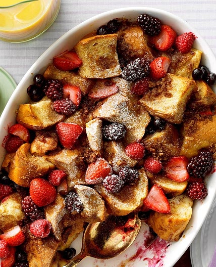 Mixed Berry French Toast Bake