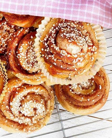 Vegan cinnamon buns (Veganska kanelbullar)
