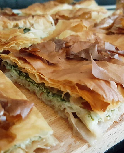 Spinach Pie | Albanian Pite me Spinaq | My Albanian Food