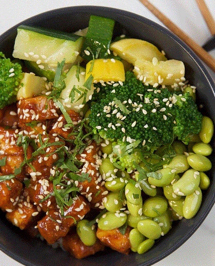 Vegan BBQ Tofu Stir Fry Recipe