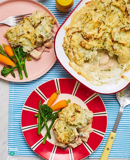 Chicken Bacon and Leek Cottage Pie | Slimming & Weight Watchers Friendly
