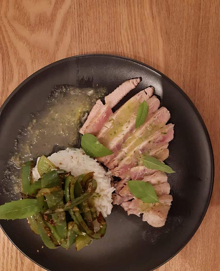 Thon au citron vert