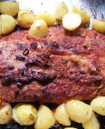 Costelinha de porco ao forno