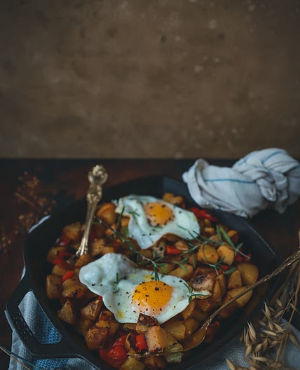 Cast Iron Skillet Potato Hash