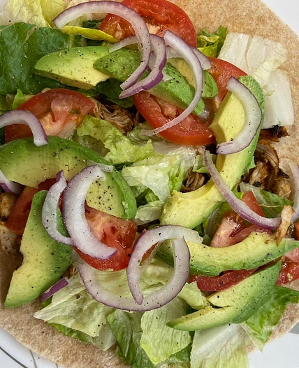 BBQ Chicken Wraps