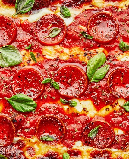 Detroit-Style Pepperoni Pizza