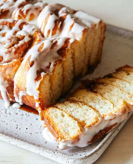 Cinnamon Roll Loaf