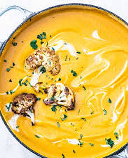 Curried Cauliflower Soup