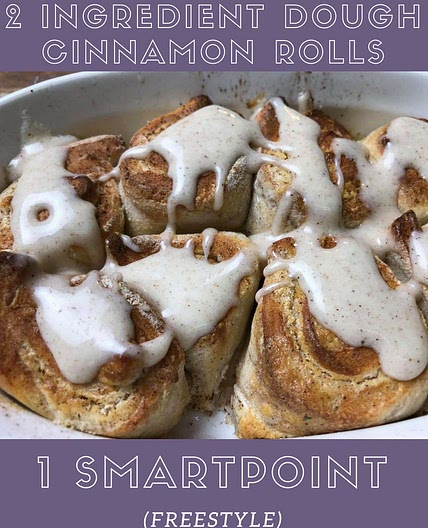2 Ingredient Dough Cinnamon Rolls