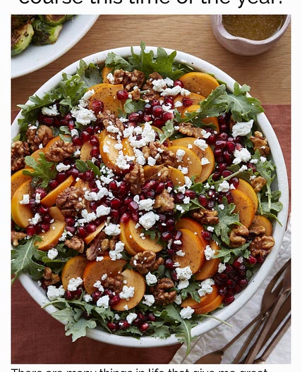 Fall Farmer Market Salad