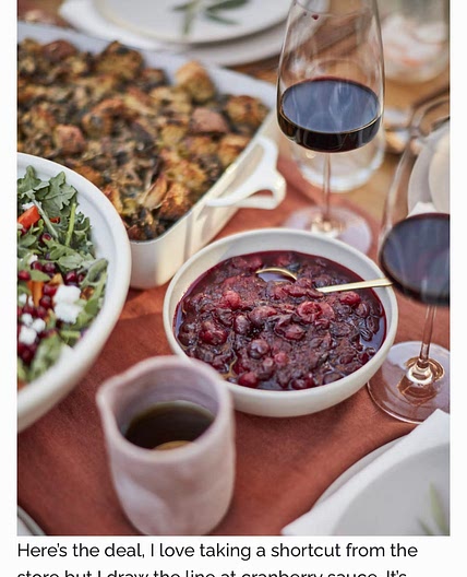 Zesty Cranberry Sauce 