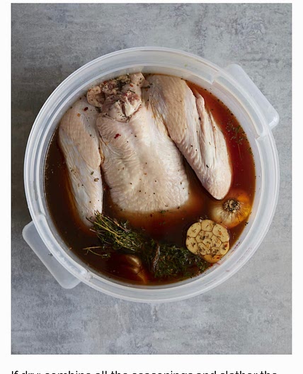 Easy Turkey Brine 