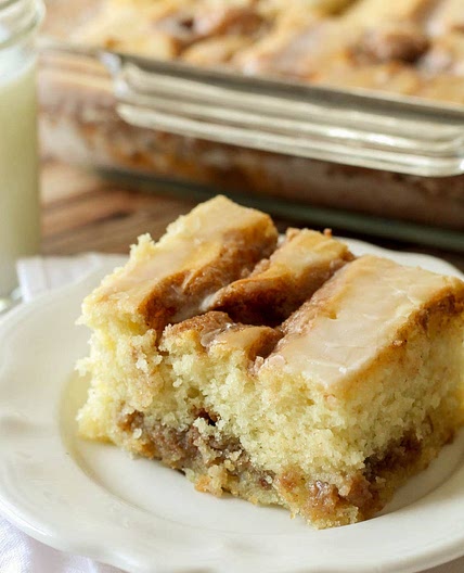 Cinnamon Roll Cake Recipe