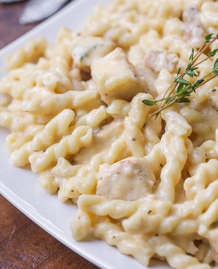 Triple Cheddar Chicken and Pasta Recipe